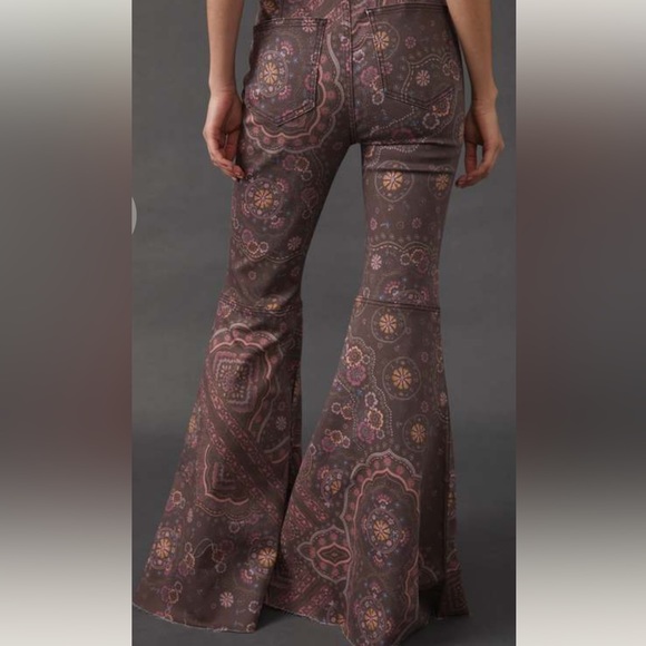 COPY - NWT FREE PEOPLE JUST FLOAT ON FLARE- GEO CHOCOLATE COMBO - Picture 2 of 12